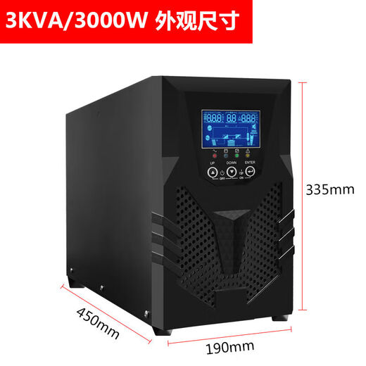 Пуцианские UPS Неоперещаемая электроснабжение онлайн C3K3000W Установите Управление компьютерного помещения СЕРЕМЕНТА