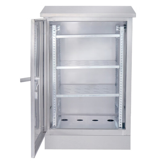 Outdoor 201 network cabinet waterproof stainless steel weak current box switch power amplifier cabinet outdoor waterproof monitoring box thickened 201 stainless steel 600x600x450mm