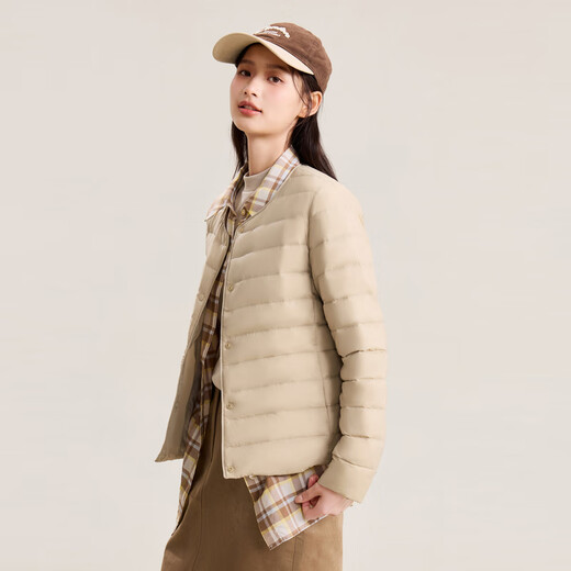 Flying in the Snow 2025 Autumn New Korean Style Slim-fitting Undershirt Versatile Short Down Jacket Basic Casual Jacket