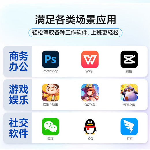 ASUS Core i7+ independent display desktop computer host commercial office government enterprise procurement designer rendering subsidy home e-sports game assembly computer complete set four Core i7/16G/1TB/4G independent display single host five-year warranty + National Bank ticket + free keyboard and mouse