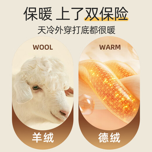 Leg Covers Autumn and Winter Lamb Wool Knee Socks Warm Extra Long Over-the-Knee Socks Cover Women's Non-Slip Thigh Socks Knee Socks Warm Lambswool_High Elasticity Anti-Slip_Pack Black 1 Pair