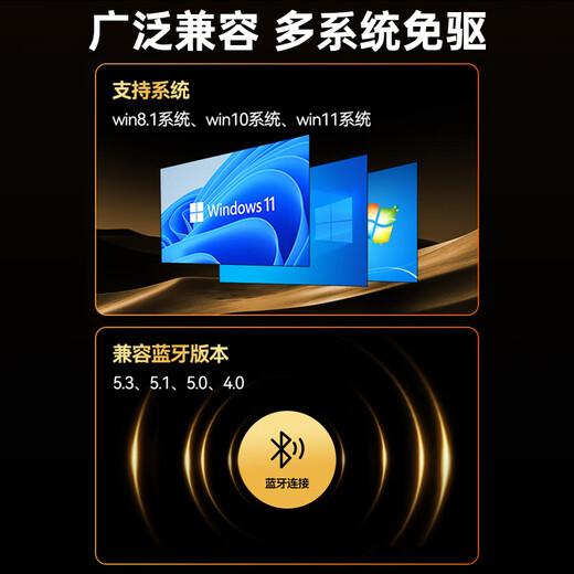 Fenvi USB Bluetooth adaptateur 5.3 (sans pilote) récepteur Bluetooth émetteur ordinateur portable connexion de bureau clavier souris audio externe casque Bluetooth sans fil