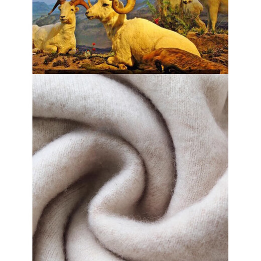 KING DEER Ordos cashmere sweater men's vest winter new sweetheart V-neck buttoned vest cardigan jacket bright rice camel 3XL 125 recommended weight 175-190Jin Jin is equal to 0.5 kg