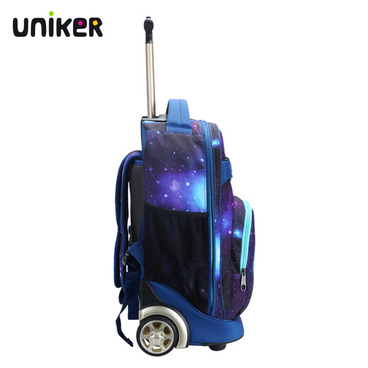 Uniker Trolley School Back Женская студентка средней школы рюкзак мужской корейский стиль мода Тренд Транс путешествия Большой способность багаж