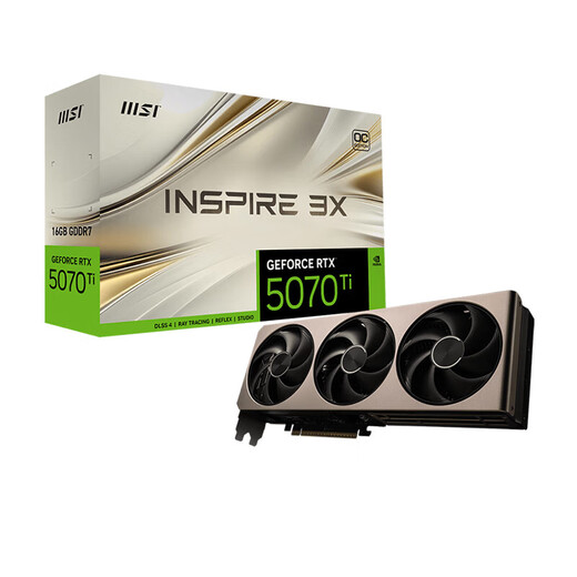 MSI RTX 5070 Ti 16G Wantoshi/Molong/Molongji desktop computer design rendering e-sports game independent graphics card RTX 5070Ti 16G Hardcore Master 3X OC