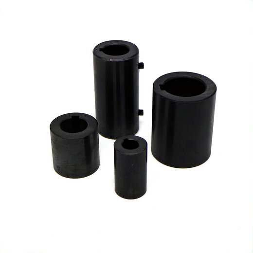 
Spot] Flat single keyway connection sleeve Motor oil pump coupling Hole 15689 20258 30258 42 24.1 hole -8 Outer 41 length 80, 2 screw holes