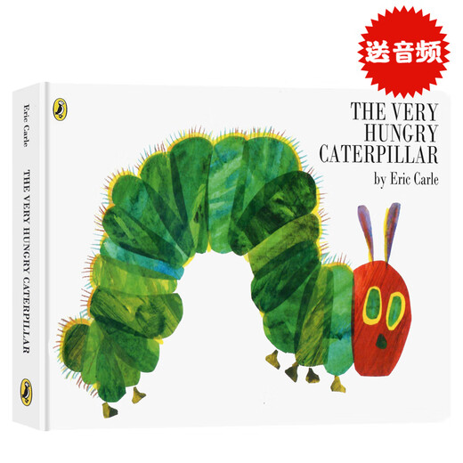 好饿的毛毛虫 The Very Hungry Caterpillar 英文原版绘本 纸板书 廖彩杏书单 儿童早教启蒙英语读物纸板洞洞书 艾瑞卡尔爷爷