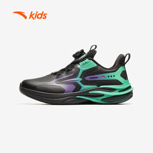 ANTA Children's Sports Shoes Boys' Shoes Red Flame Running Shoes 2025 Winter Leather Boys' Shoes Running Shoes A12545522