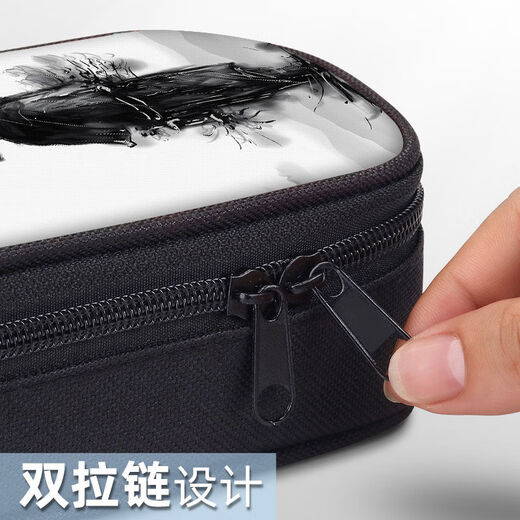 Le commerçant jianlai crayon de style ancien crayon élémentaire élève de style chinois crayon crayon junior lycée crayon crayon crayon garçon boy canvas stylo sac zq13789