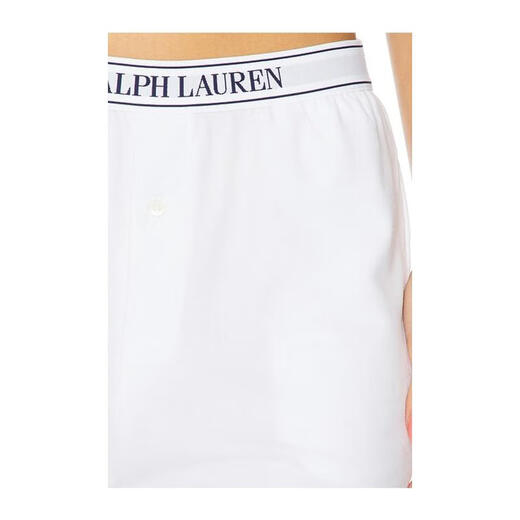 Ralph Lauren pony mark light luxury women's short-sleeved suit White Cloud 20 | L