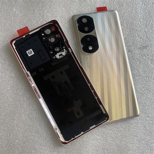 Honor (HONOR) is suitable for Honor 70 original disassembly back cover 70Pro + original mobile phone battery cover outer rear shell screen glass Honor 70 bright black back cover original film back sticker