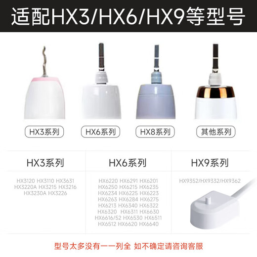 Xiangshuang adapts to Philips electric toothbrush charger hx2471/hx6730/hx6100 base wireless children HX3/6/9 dedicated USB charging stand 1 +5V/1A charging head