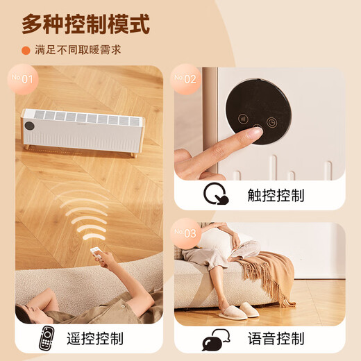 Pioneer (SINGFUN) voice clothes drying rack heater bathroom household clothes dryer dryer baseboard electric heater gas DTJ-T18R voice intelligent remote control