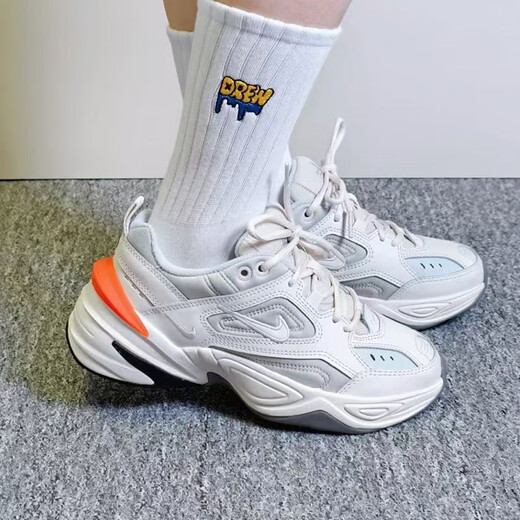 Nike (NIKE) official women's shoes M2K TEKNO new winter dad shoes, comfortable, lightweight and breathable casual sports running shoes AO3108-001 38