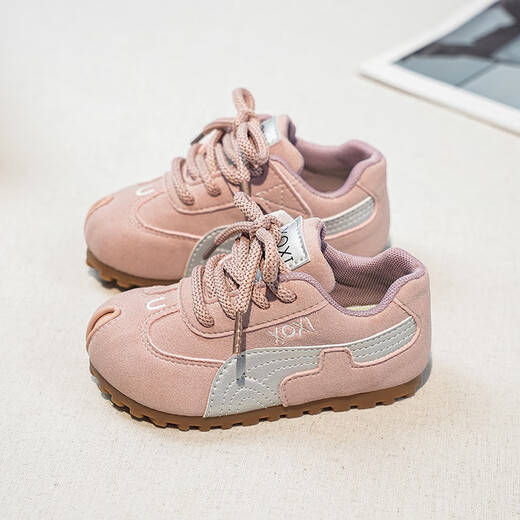 Terranis Yangma recommends 2025 spring and autumn new infant breathable Birkenstock shoes 1 year old 3 years old soft sole 5 non-slip toddler shoes purple 23_inner length 14cm