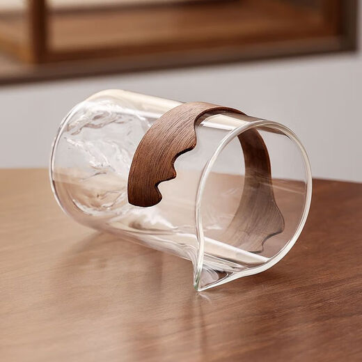 Mengting glass Yuanshan fair cup with high borosilicate home office tea dispenser Kungfu tea set tea sea