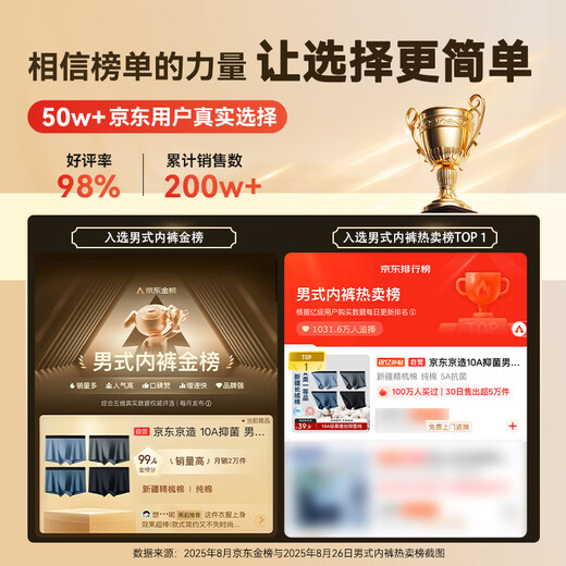 Made in Tokyo, 10A antibacterial men's underwear, men's pure cotton boxer briefs, large size boys' boxer shorts, 4 pieces XL