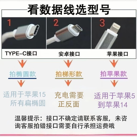 He Jiagong is suitable for luminous stone red and blue Gong Ling couple safety buckle mobile phone dust plug charging port earphones pink guardian + palace bell conjoined Type-c oval interface (comes with anti-lost rope)