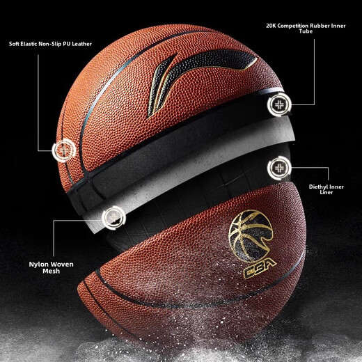 Basketball No. 7 Men's Cba Specialty Outdoor Wear-resistant Professional Competition Elite 968 Hygroscopic Pu Basketball 5 967 Elite Universal Competition Basketball No. 7 Basketball (Standard Ball)