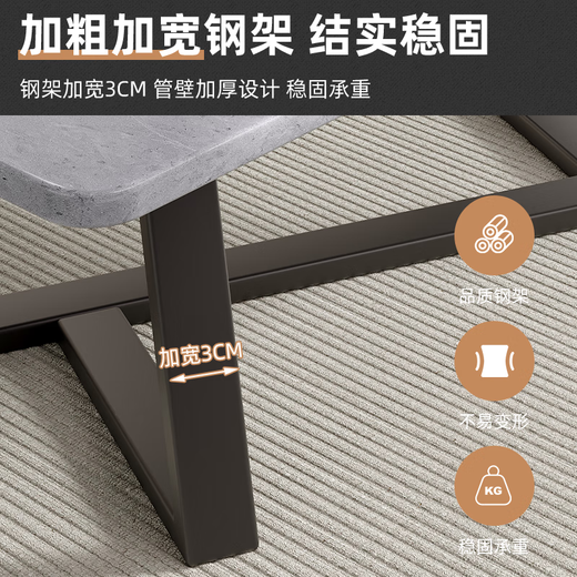 Shanshan wood art coffee table small apartment living room tea table side room home simple modern balcony creative small table