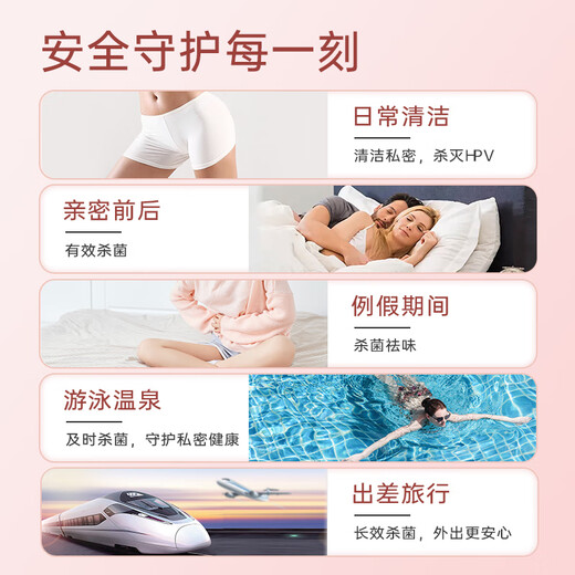 Instantaneous HPV disinfection spray for private parts Oral non-toxic before and after skin convenient sterilization spray