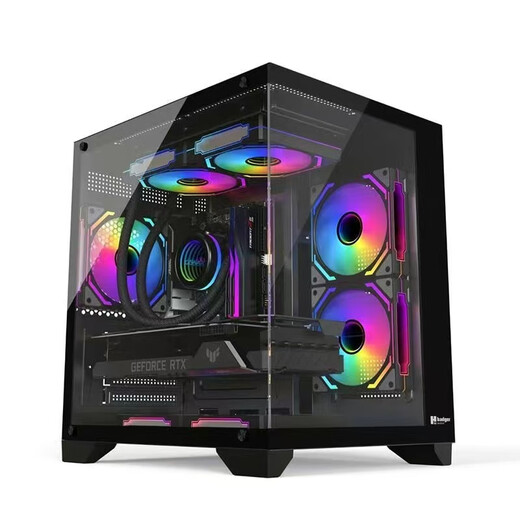 Sapphire RX9060XT+AMD 5600/7500F/9600X/9700X Delta Fearless Contract Game E-Sports Ocean View Room Host DIY Computer Desktop Assembly Machine Configuration 1 R5 5600+RX9060XT 8G