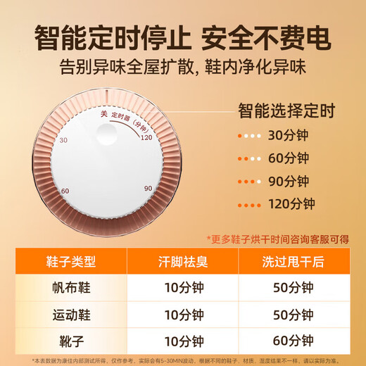 Xinkangjia shoe dryer household shoe drying artifact deodorizing and sterilizing dryer fully automatic intelligent dry and wet dual-use household shoe drying device double V quick drying + deep deodorization + 360 intensive air outlet