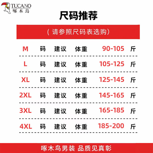 Woodpecker (TUCANO) cotton-padded jacket for men, winter daddy jacket, middle-aged and elderly people, plus velvet and thickened cotton-padded jacket, men's warm and cold-proof clothing