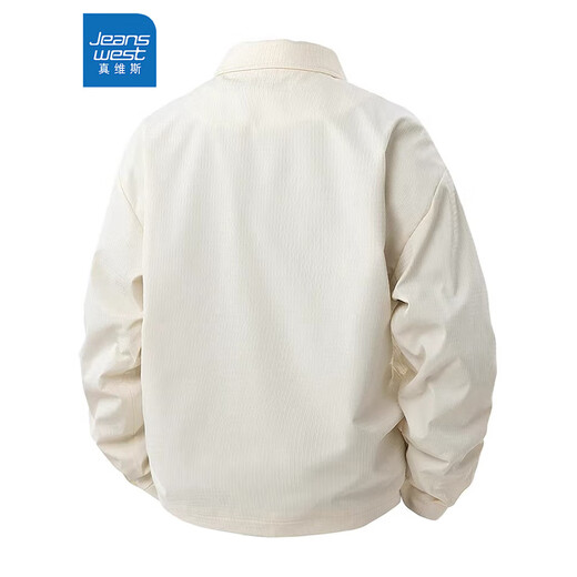 JEANSWEST Fat American Lapel Work Jacket Men's Spring and Autumn Extra Fat Extra Large Loose Casual Thin Fat Guy Velvet Jacket Black Regular 5XL Recommended 210-230Jin Jin is equal to 0.5 kg