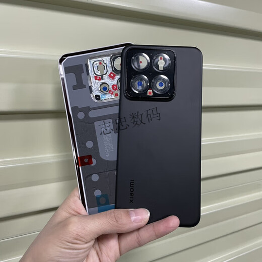 Suitable for original glass back cover Xiaomi 14pro original back cover mobile phone rear screen Xiaomi 14 back cover with frame lens black 99 new