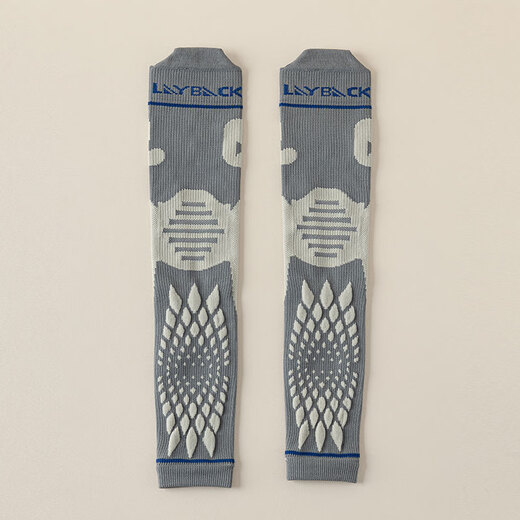 Zhiyue Professional Sports Compression Leg Covers Yoga Running Fitness Skipping Rope Cycling Long Leg Guards Over Knee Pressure Sock Covers Knee Pads Sapphire Blue One Size