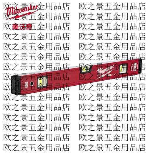 Meiwaqi REDSTICK advanced bone-shaped reinforced anti-fall level magnetic suction high-precision water balance tool 120cm (magnetic suction)