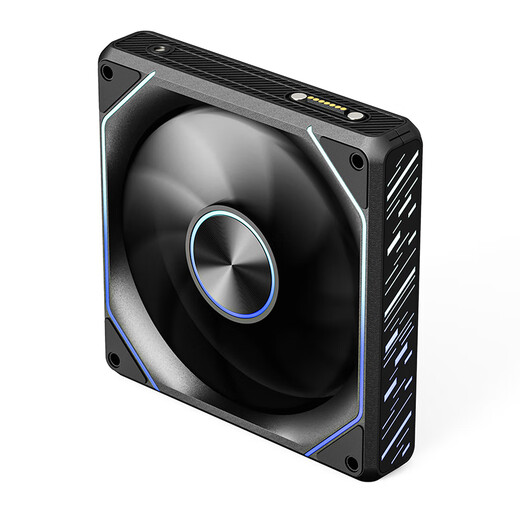 爱国者（aigo）星璨岚月PRO 黑色反叶三联包 ARGB灯效 神光同步 机箱风扇12CM 免理线磁吸拼接 PWM温控