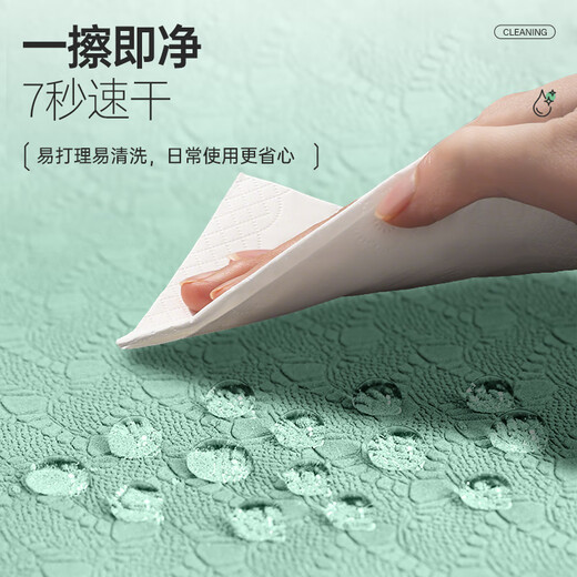 XTEP yoga mat TPE men's and women's fitness mat professional non-slip shock-absorbing aerobics soundproofing thickened general purpose sports mat