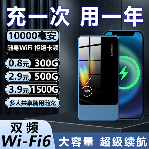 Mengyin 2025 nuevo sitio de construcción de alquiler de wifi portátil Carga de tesoros de Internet y acceso a Internet Enrutador móvil inalámbrico dos en uno Versión de alta gama HiSilicon chip súper potente duración de la batería súper
