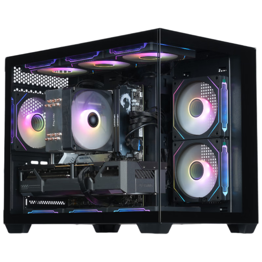 GIGABYTE 5060 host 14600KF/12490F/12600KF/5060Ti assembled computer desktop e-sports game AI design office rendering DIY complete machine with four 14600KF+RTX5060