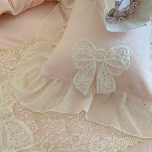 Mengjie Home Textiles 2025 New Princess Style Butterfly Fairy Thickened Baby Velvet Milk Velvet Four-piece Sheet Set Bed Cover Velvet Butterfly Fairy Yellow 100 Count 1.5 Bed Cover Four-piece Set (Duvet Cover 200*230cm)