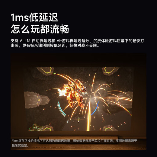 XGIMI RS 20 gaming set, versatile video game, ultra-bright three-color laser zoom projection, 2800 CVIA smart pan/tilt, 4K smart home theater, state subsidy