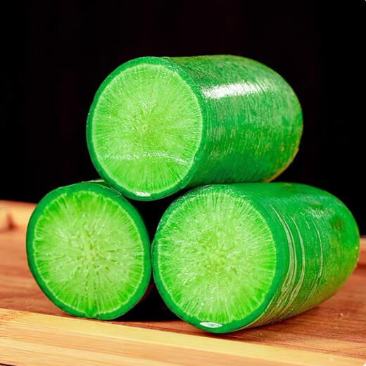 Jingmi Shandong Weifang fruit radish net weight 9Jin Jin is equal to 0.5kg, single fruit starting from 280g, green radish vegetable, straight from the source