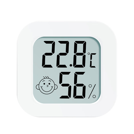 People's Electric Thermometer and Humidity Meter Indoor Thermometer for Home Baby Room High-Precision Indoor Thermometer and Hygrometer RE-W1012