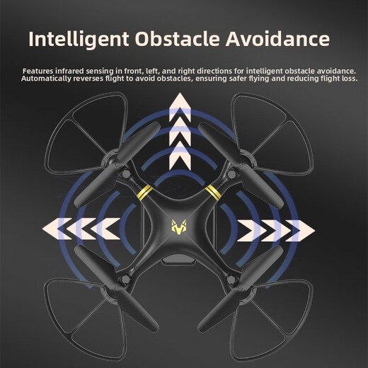 Delani 25 modèles d'avions télécommandés pour enfants, longue endurance, drone d'évitement d'obstacles, photographie aérienne professionnelle, quadricoptère, avion télécommandé, 2 batteries pour 1 batterie, trois batteries + paquet d'accessoires + batterie télécommandée gratuite, version blanche à hauteur fixe