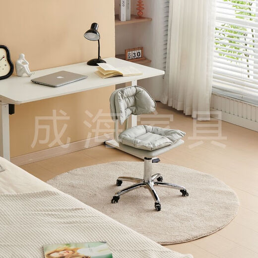 Pick-up cat dressing table barber stool with backrest, rotatable universal pulley lift chair, barber shop stool, pure black enlarged five-claw gold diamond wheel