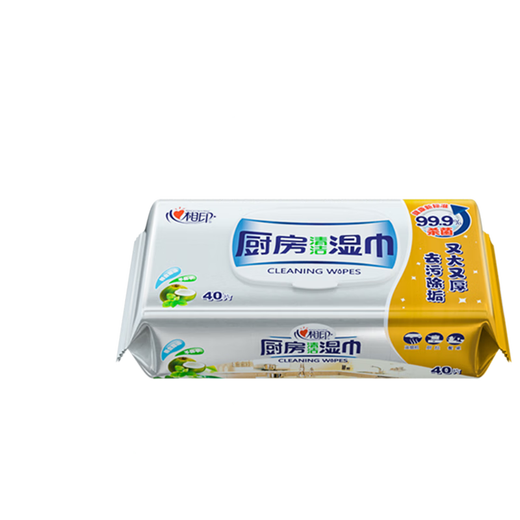 Xinxiangyin kitchen wipes large pack cleaning removable oil stain enlarged kitchen thickened kitchen paper 1 layer 40 wipes * 1 pack