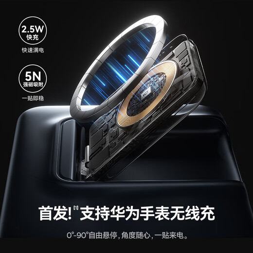 Baseus official agreement authorized 100W seven-in-one ultra-thin desktop charging station gallium nitride socket fast charging suitable for Huawei/Xiaomi/Apple mobile phones notebooks Huawei watches