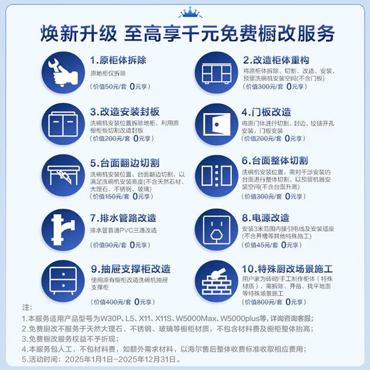 Haier dishwasher built-in 16 sets large capacity household independent fully automatic intelligent frequency conversion super water efficiency washing and disinfection integrated partition fine washing intelligent door opening quick drying Shangcangfa newly upgraded large 16 sets EYBW16328GHU1