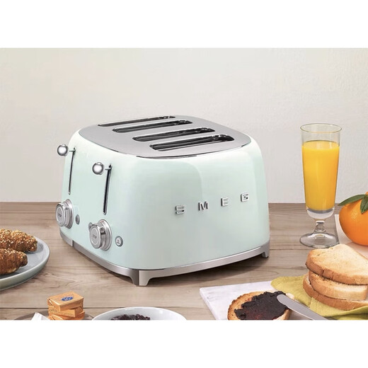 SMEG TSF03 retro style breakfast toaster 4-slice household bread machine Great South Africa genuine product highly recommended for domestic use