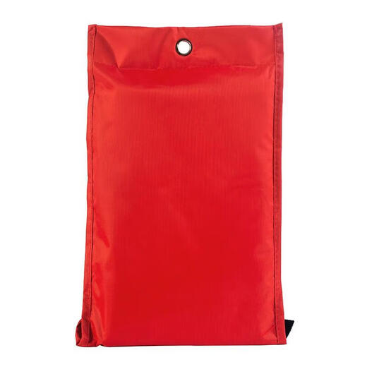 Fiberglass fire extinguishing blanket vehicle home hotel fire safety emergency blanket 1.5 meters 1.5 meters fire-fighting stainless steel four-fold stretcher with bag