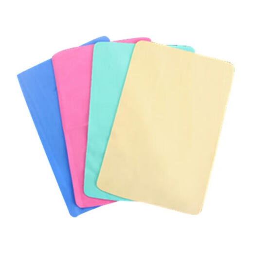 Quick-drying deerskin absorbent towel for pets, thickened cat bathing absorbent towel, imitation deerskin towel, non-shedding, extremely thick pet towel - medium - blue - 1 piece (bag) No Specifications