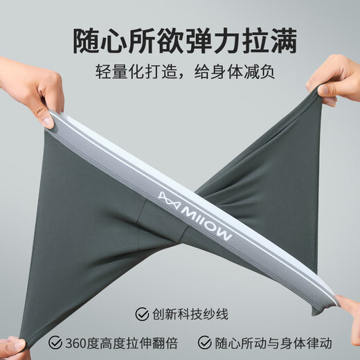 Catman combed cotton-safe quality men's underwear men's pure cotton antibacterial silk crotch boys' boxer shorts