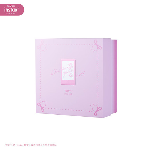 INSTAX Fuji One-time Imaging mini Evo gift box set Gentle Rose